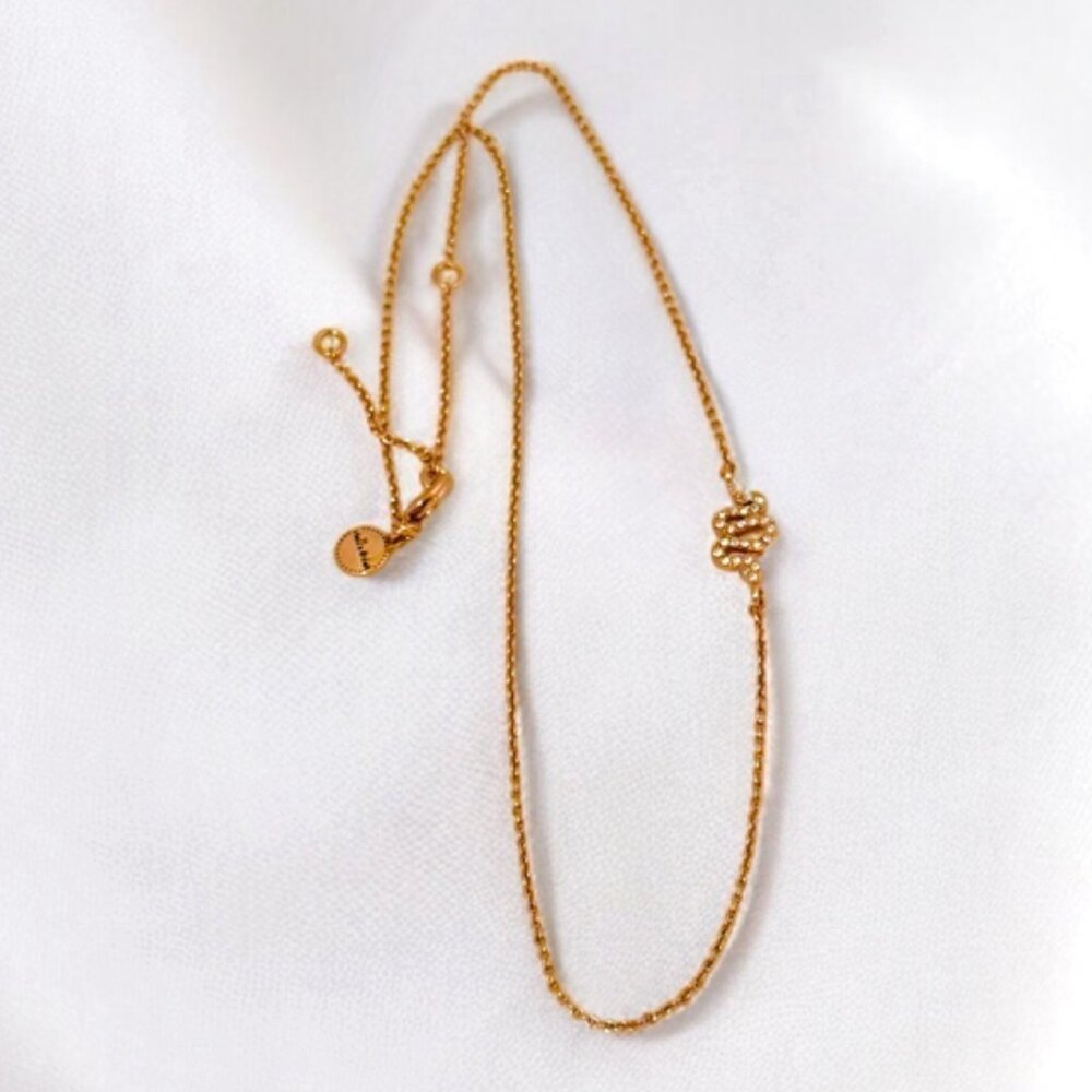 Stella and Dot Rose Gold "Sidewinder" Snake Necklace